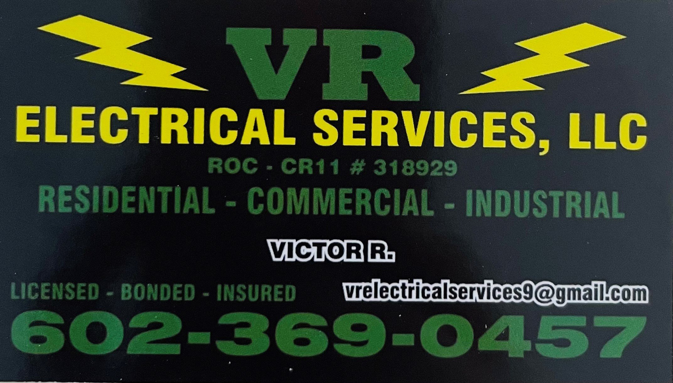 VR Electrical Services, LLC Logo