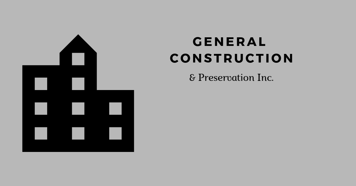 General Construction & Preservation, Inc. Logo