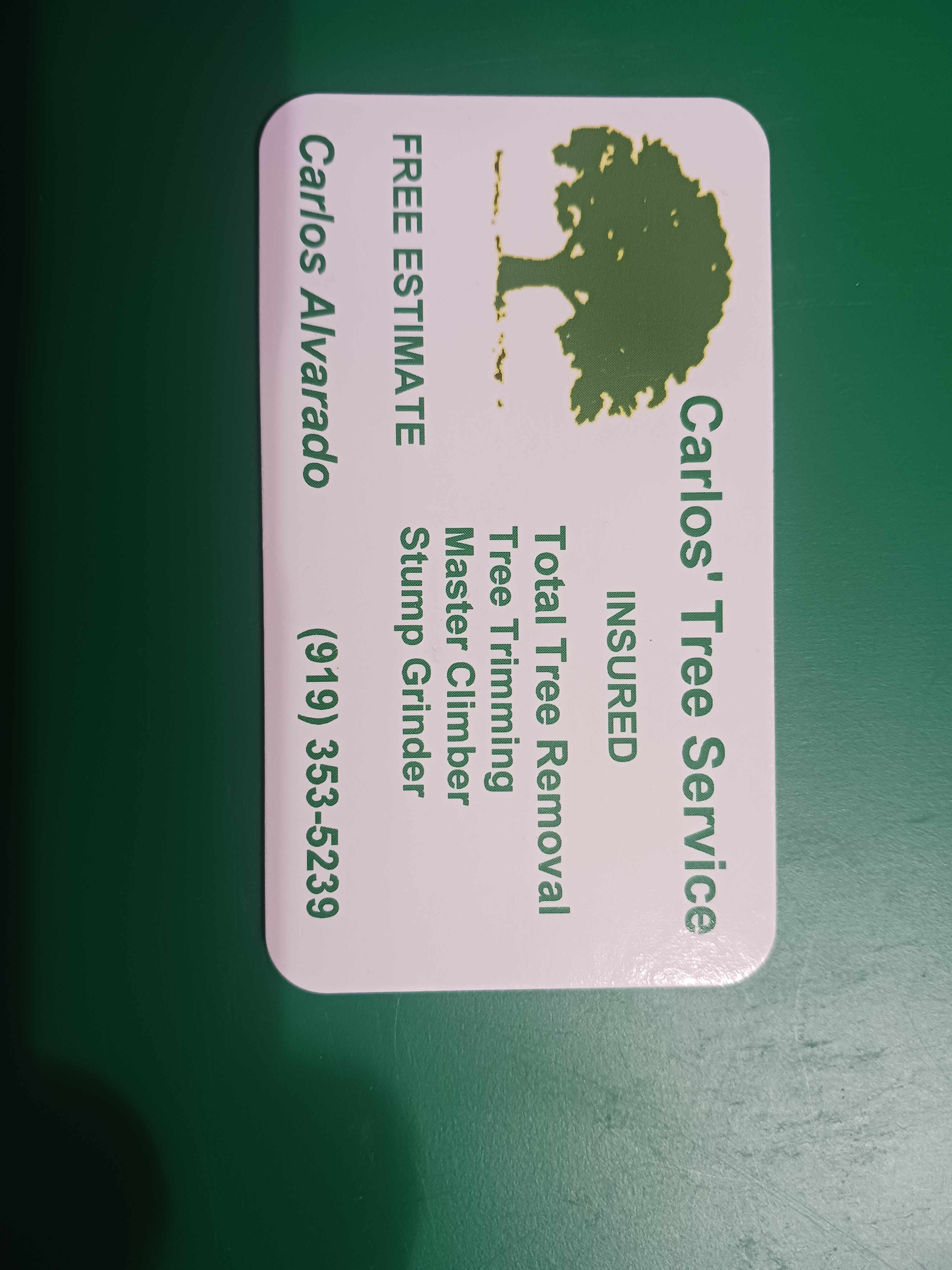 Carlos Tree Service Logo