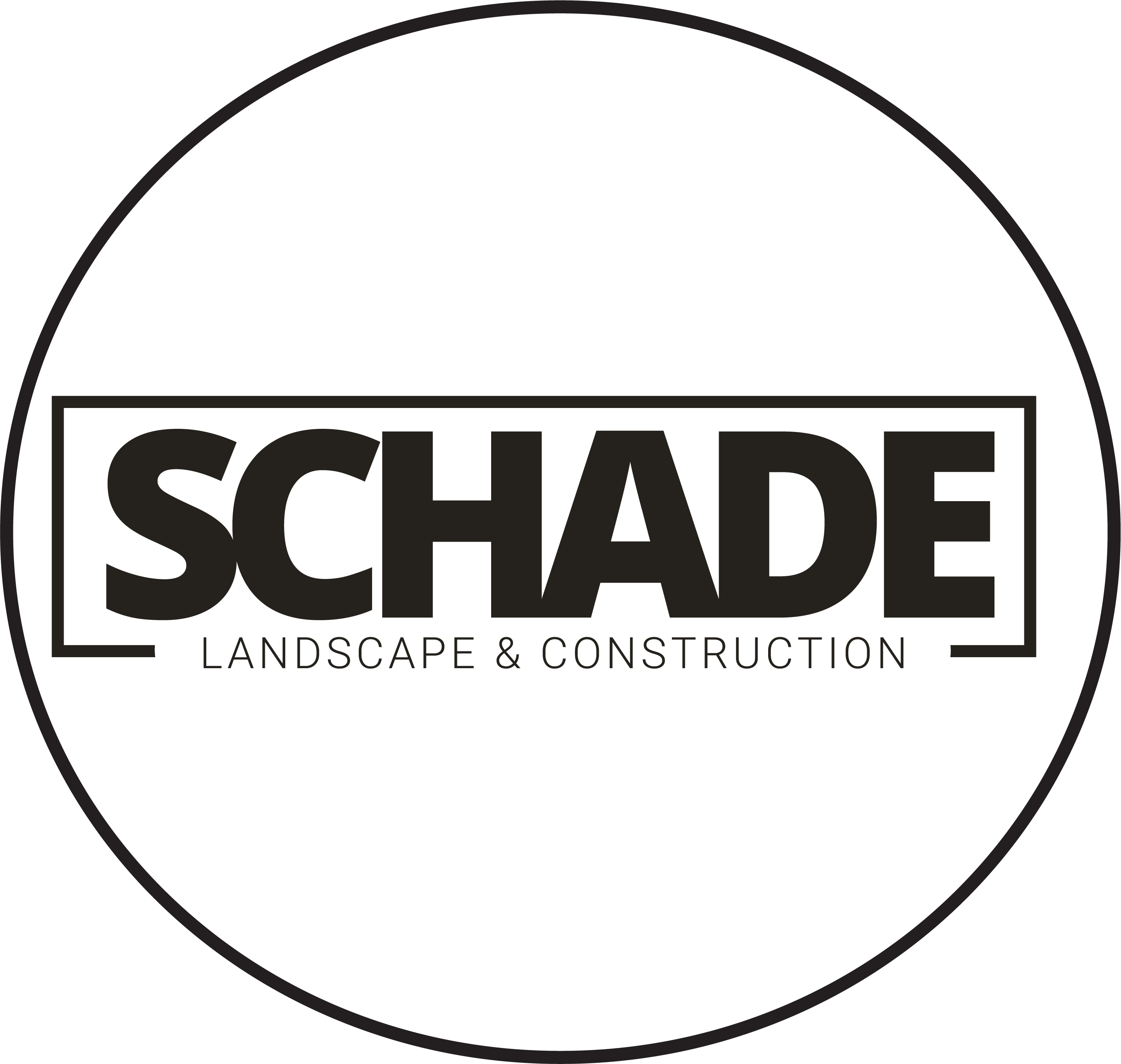 Schade Landscape & Construction Logo