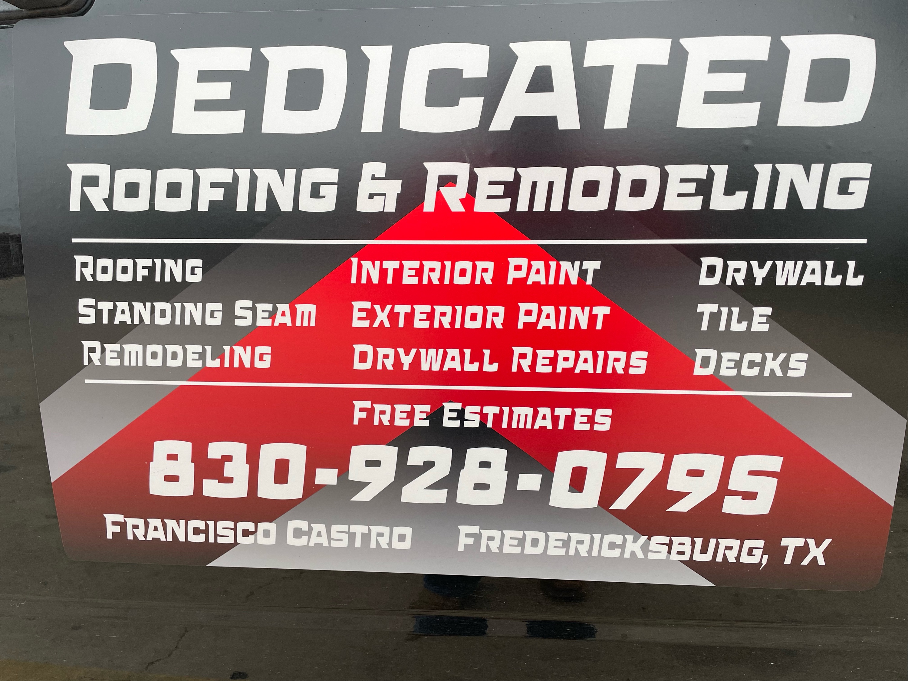Dedicated Roofing and Remodeling Logo