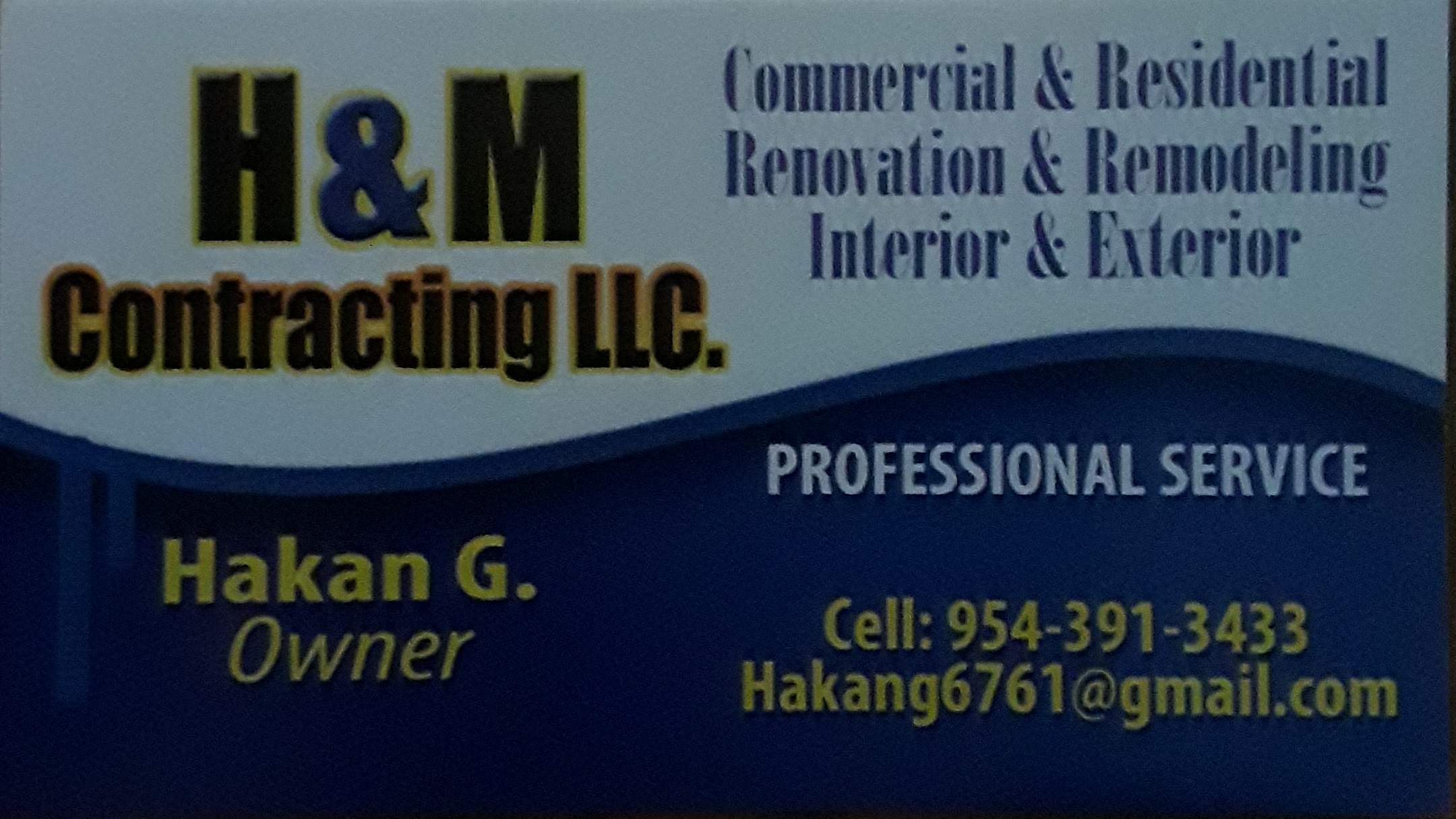 H&M Contracting LLC Logo