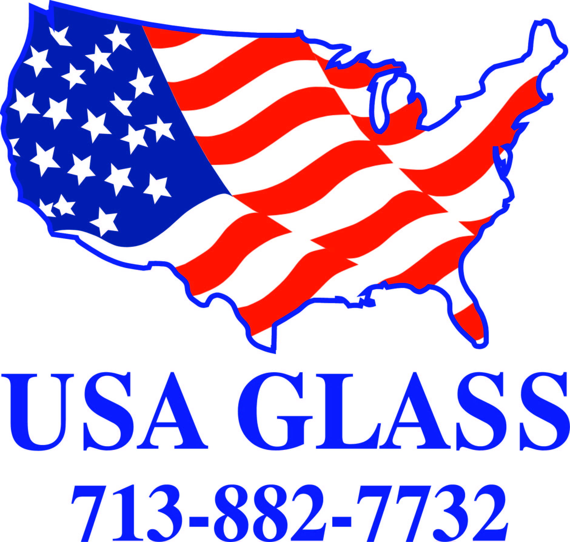 USA Glass Logo