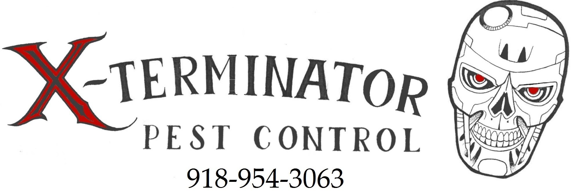 X-Terminator Pest Control Logo