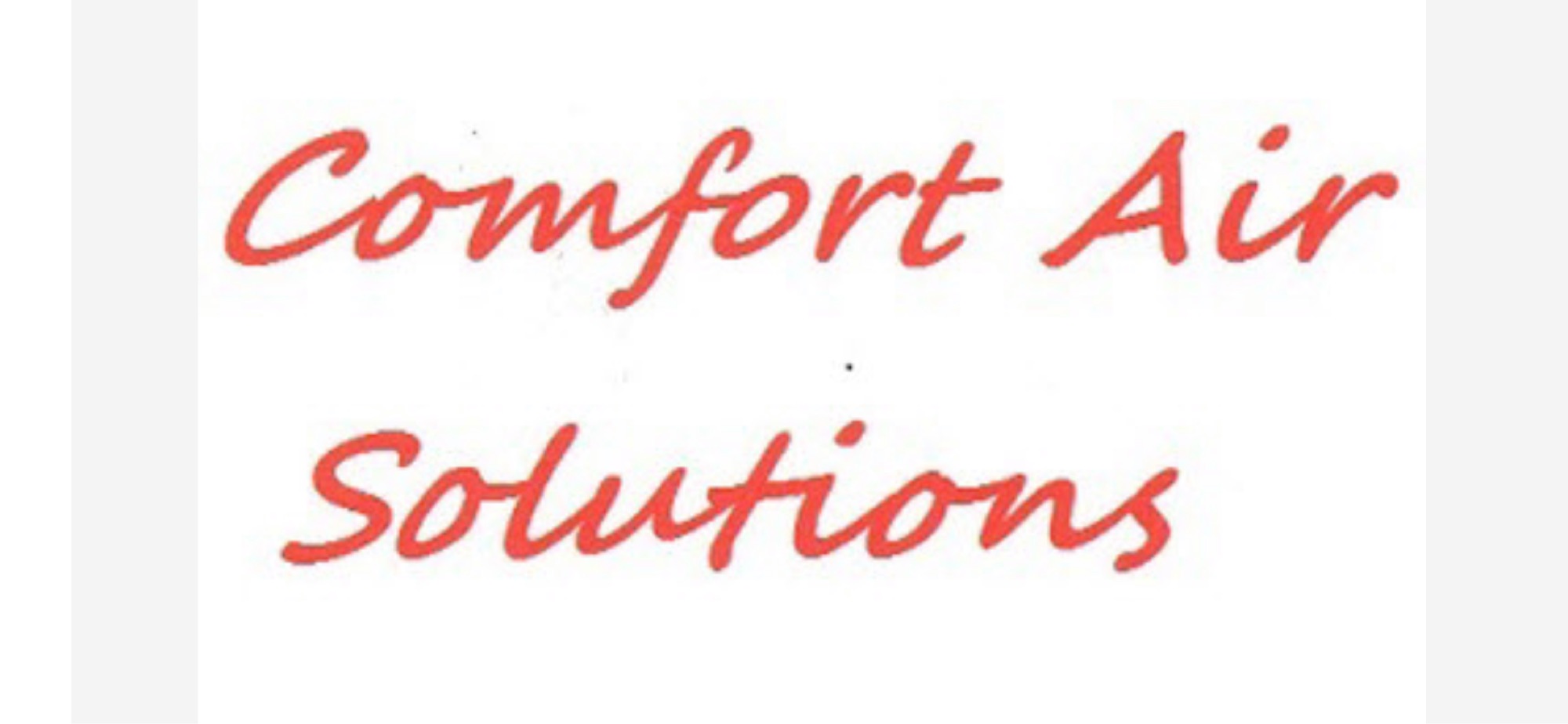 Comfort Air Solutions Logo