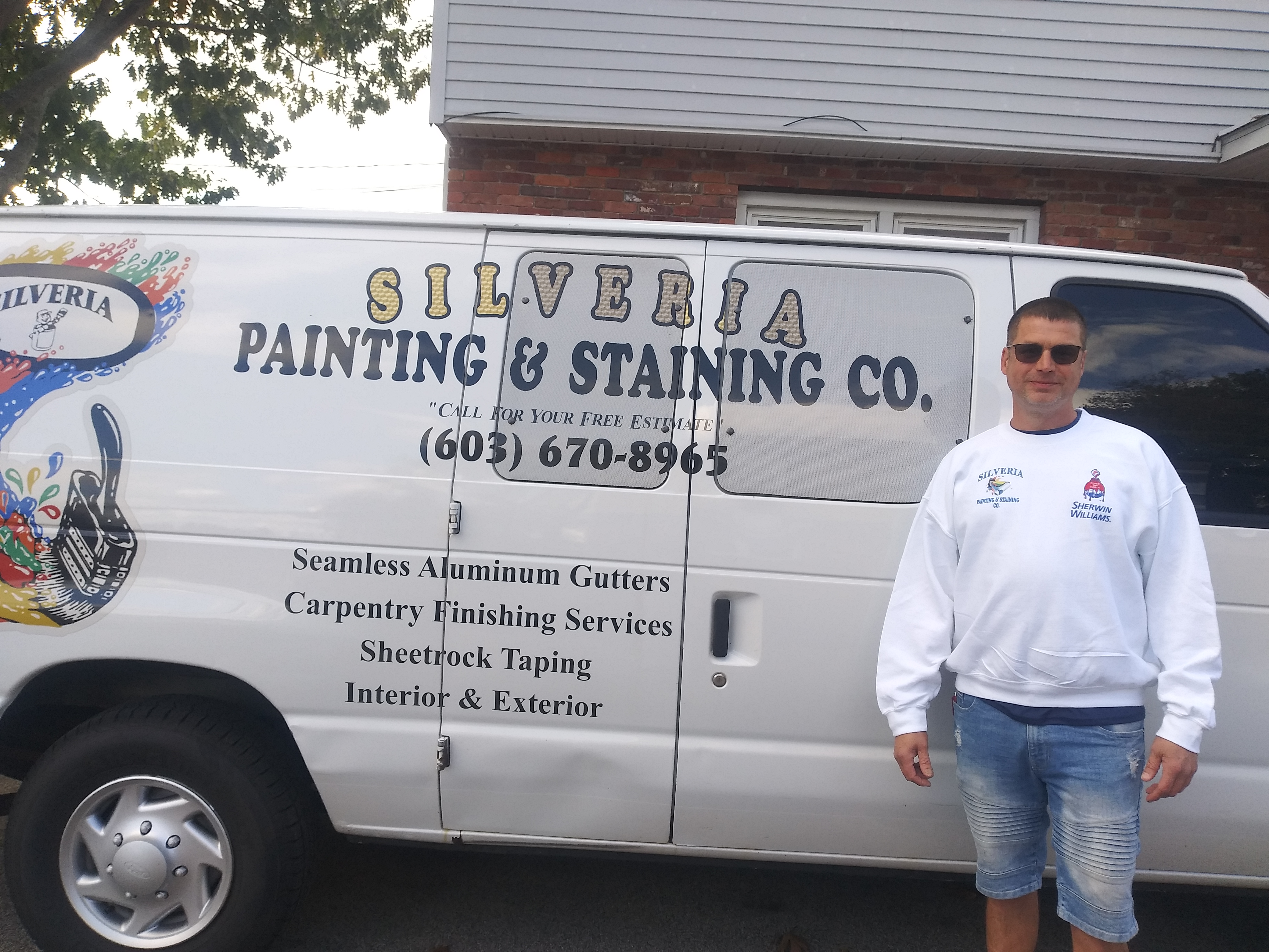 Silveria Painting and Staining Logo