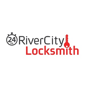 24 Hr River City Locksmith Logo