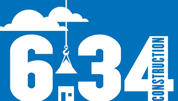 6 34 Construction, LLC Logo