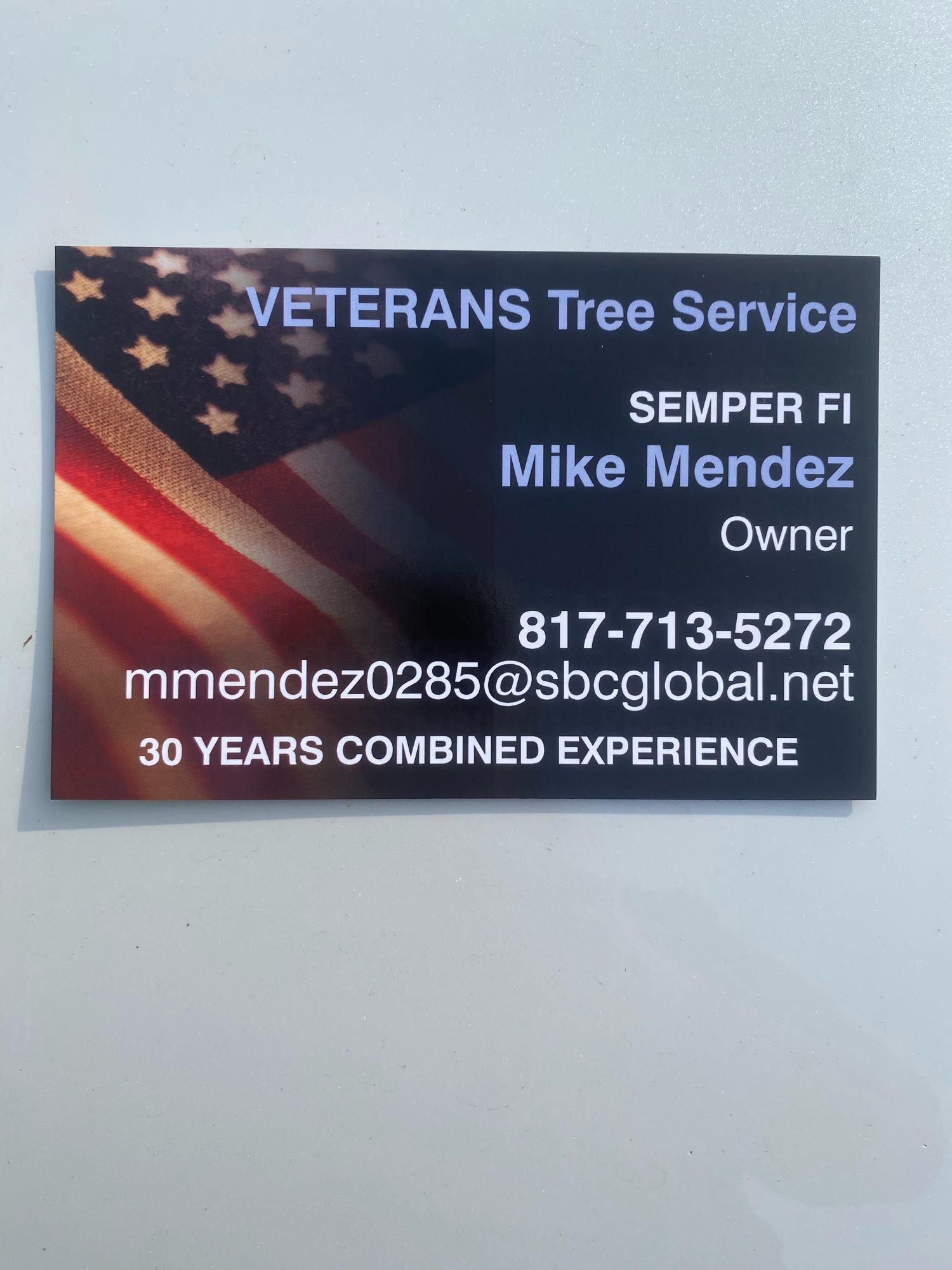 Veterans Tree Services Logo