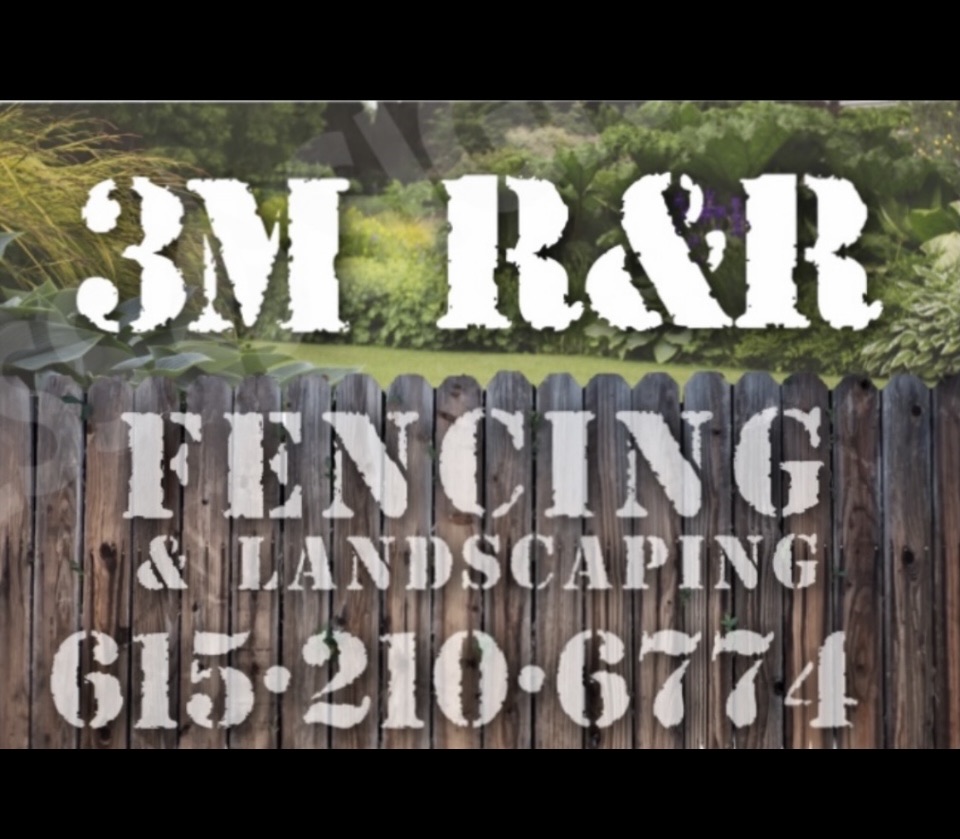 3MR&R Fence and Landscaping Logo