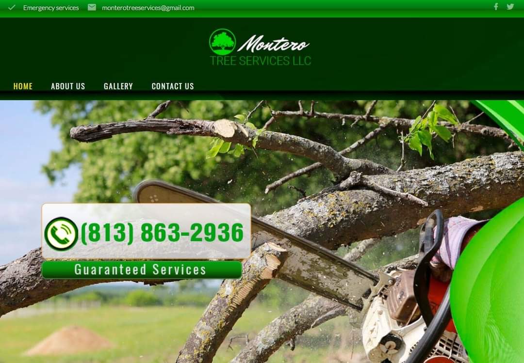 Montero Tree Services Logo