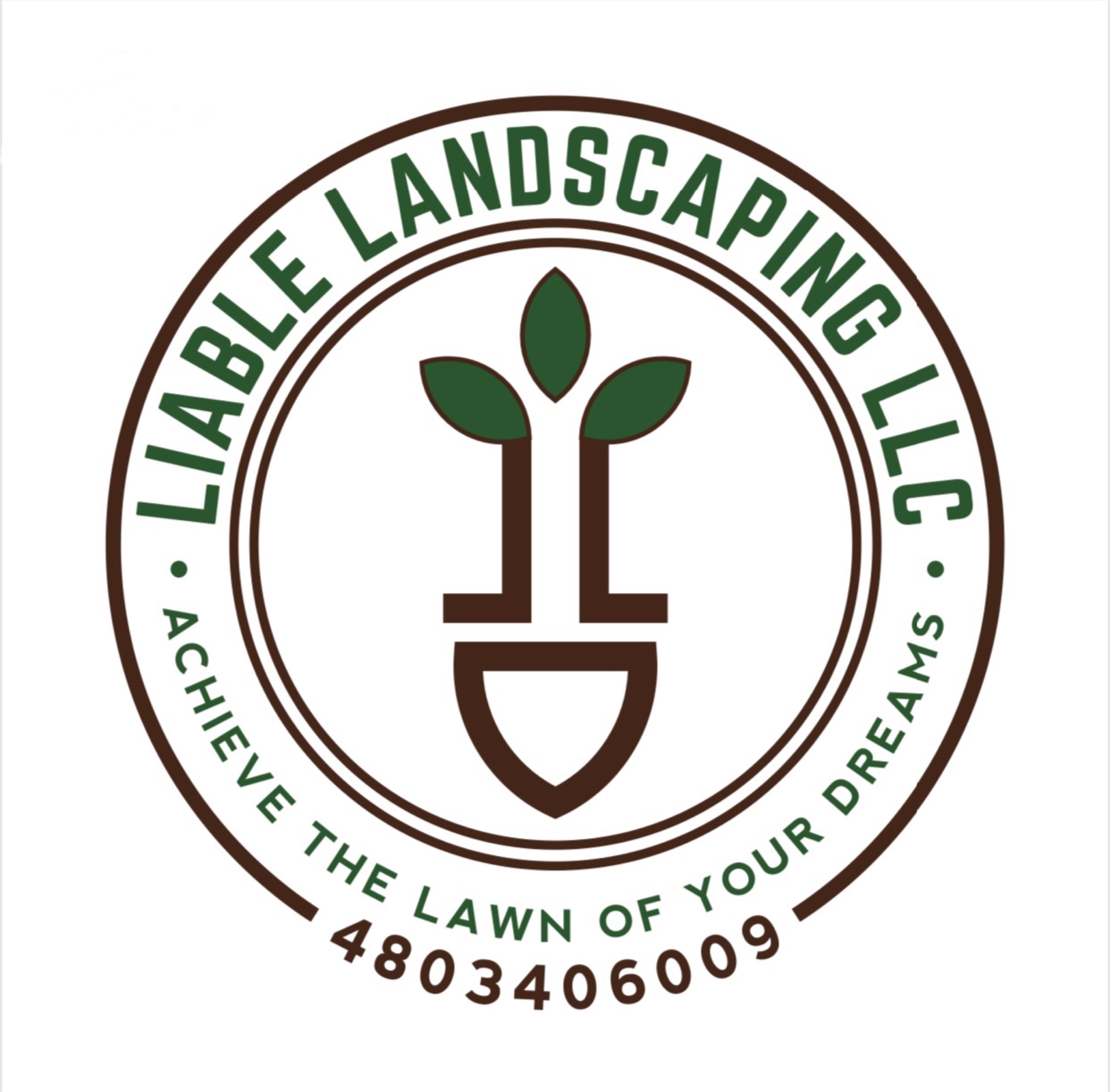Liable Landscaping, LLC Logo