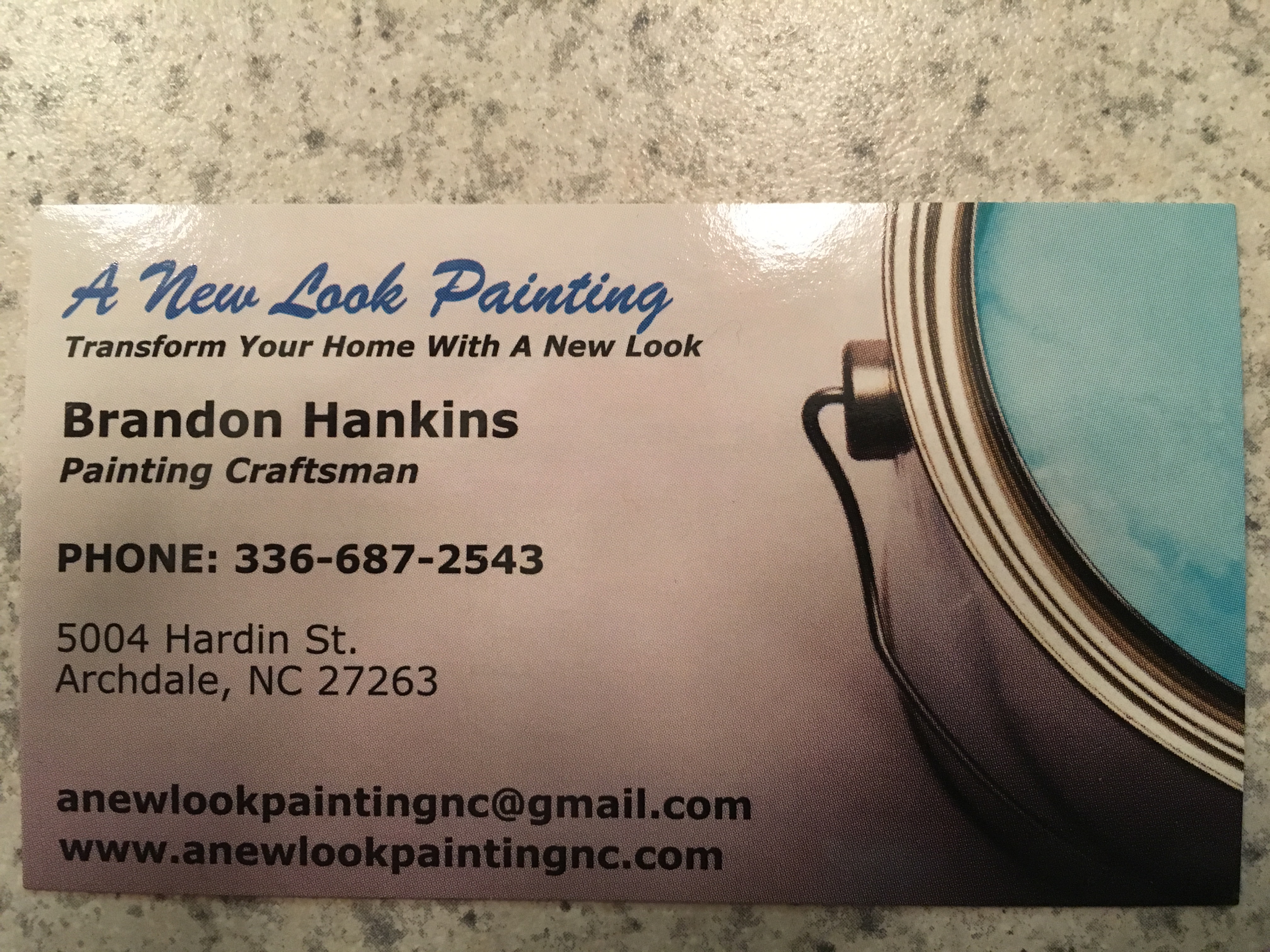 A New Look Painting Logo