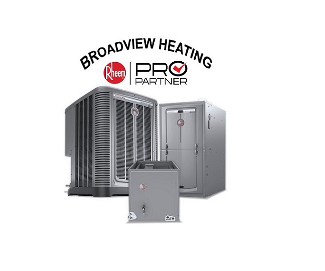Broadview Heating Logo