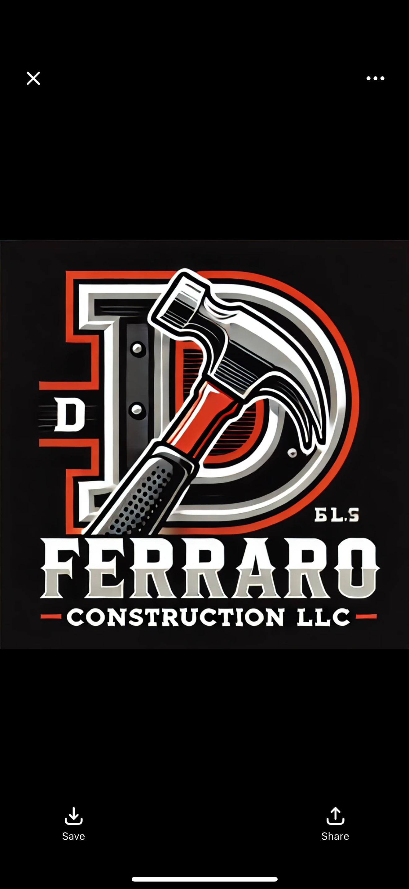 D Ferraro Construction Logo