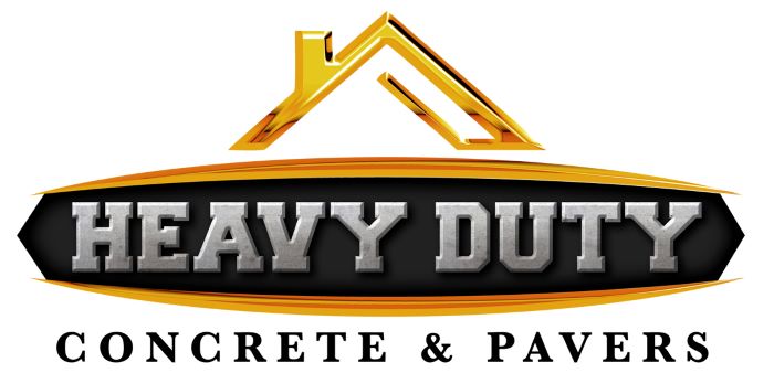 Heavy Duty Concrete and Pavers Logo