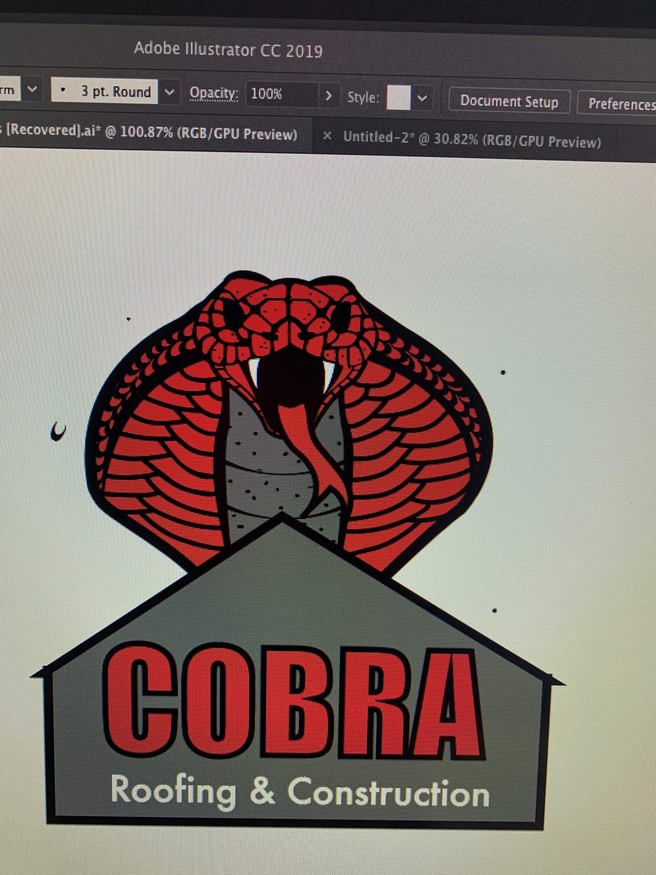 Cobra Roofing Construction, LLC Logo
