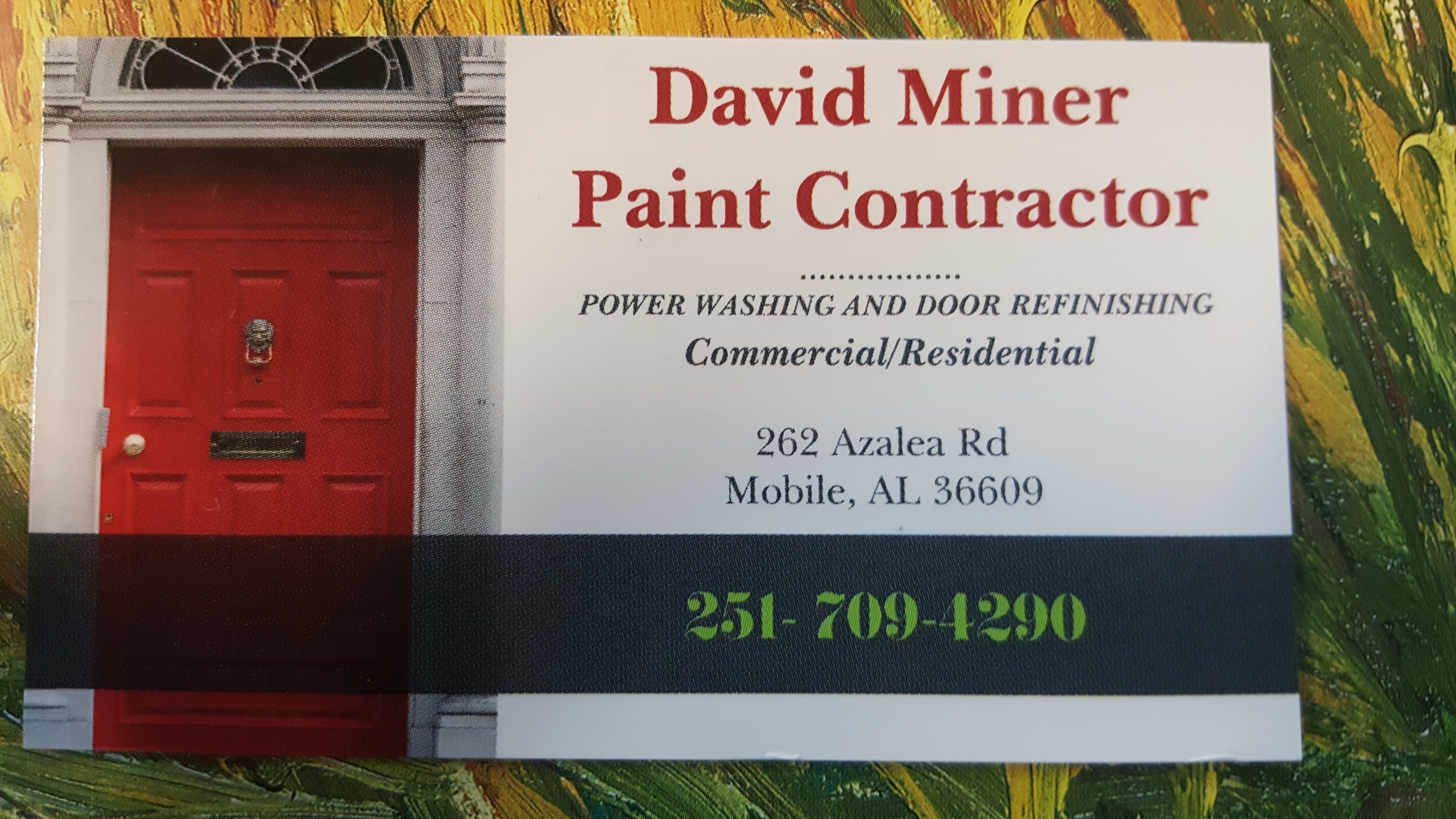 David Miner Painting Contractor Logo