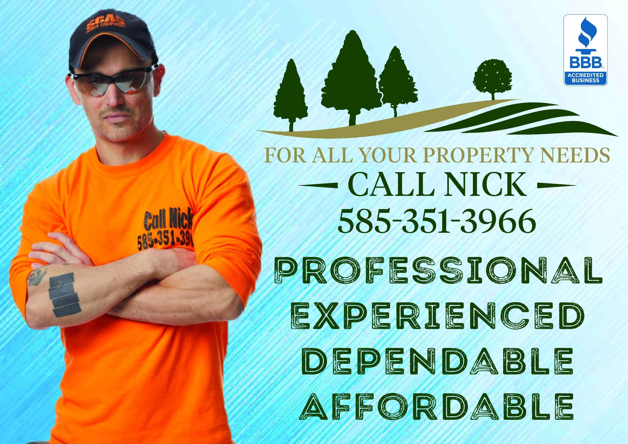 Just Call Nick Property Maintenance Logo