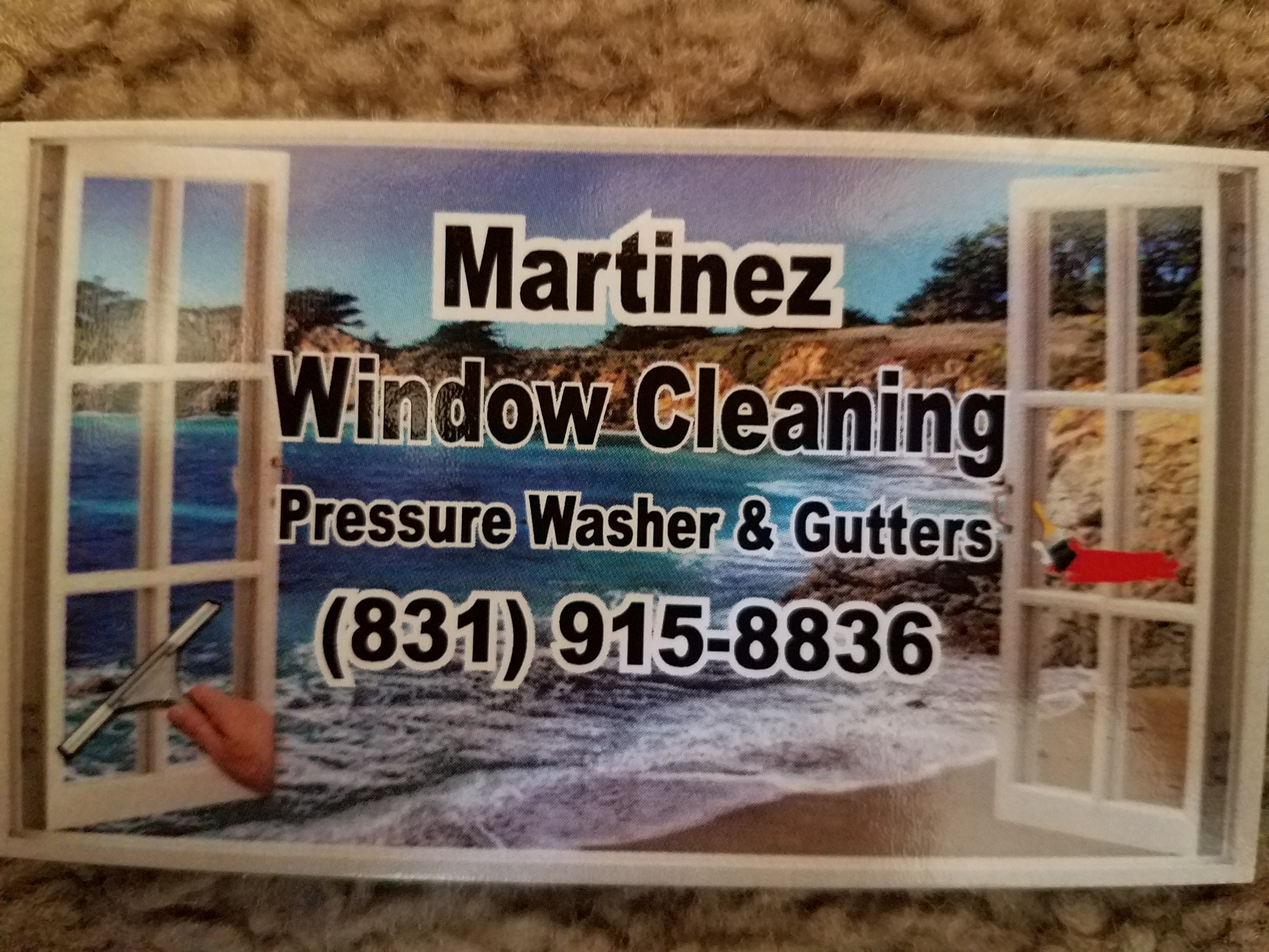 Beautiful View Window Cleaning Logo