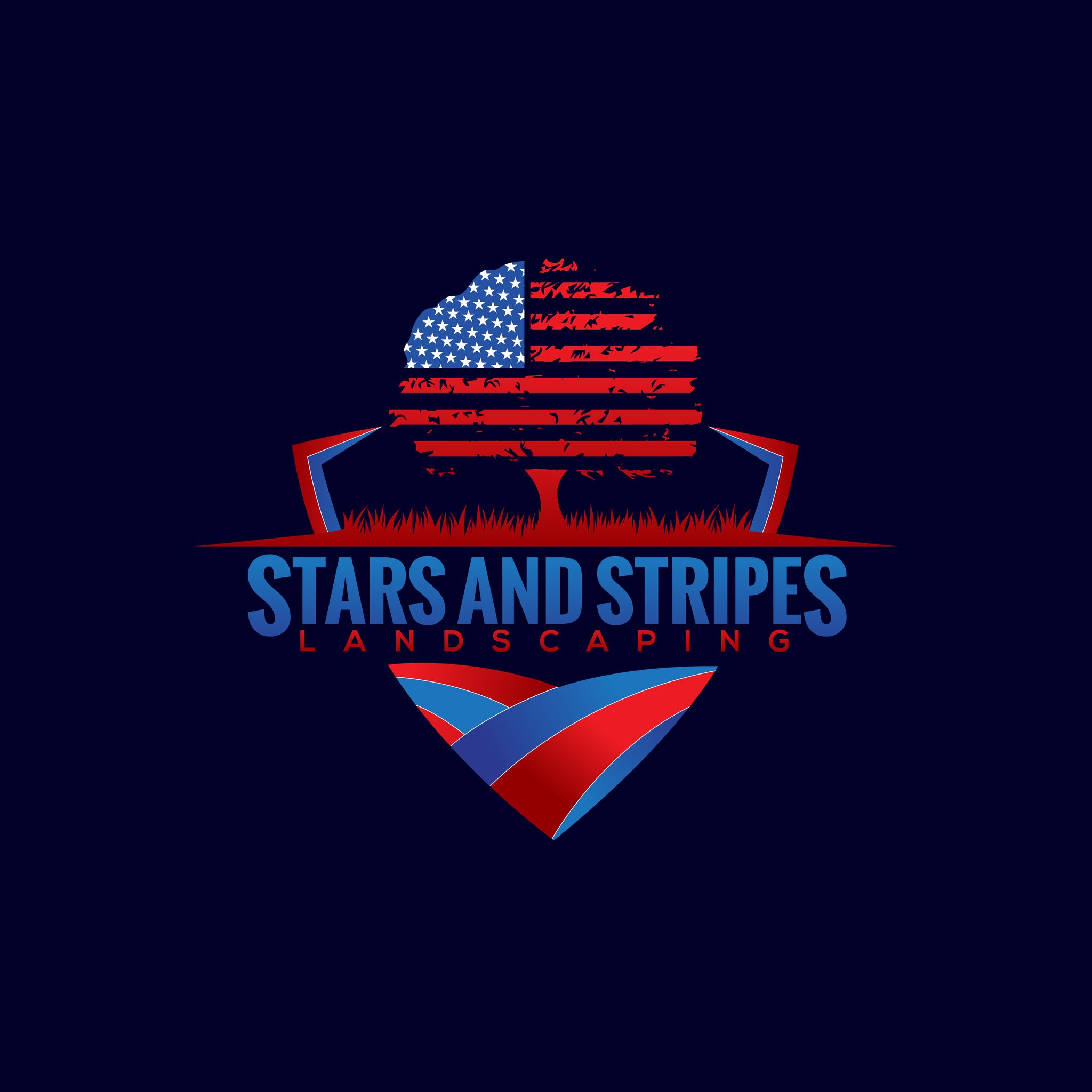 Stars and Stripes Lawn Care, LLC Logo