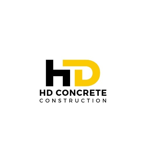 HD Concrete LLC. Logo