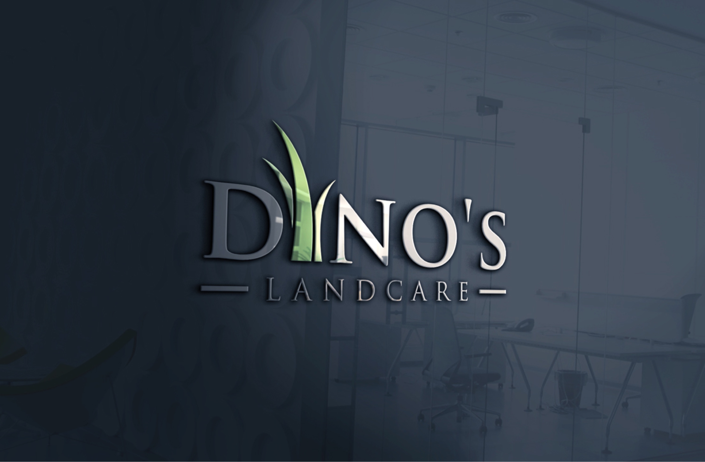Dino's Landcare Logo
