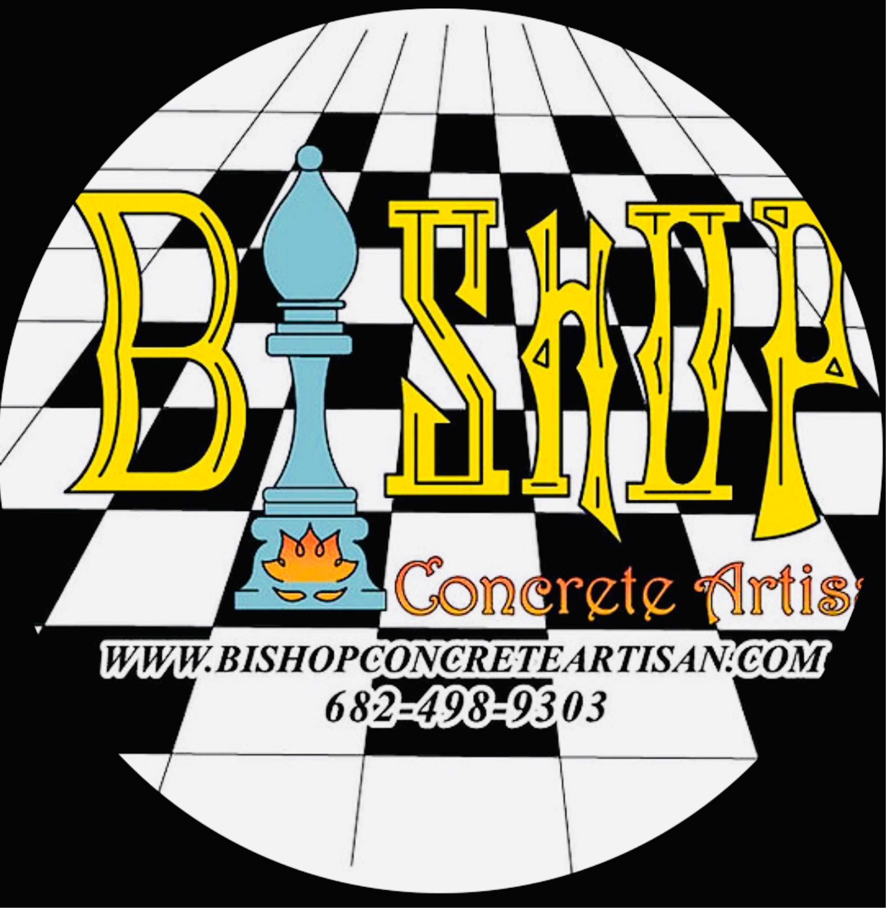 Bishop Concrete Artisan Logo