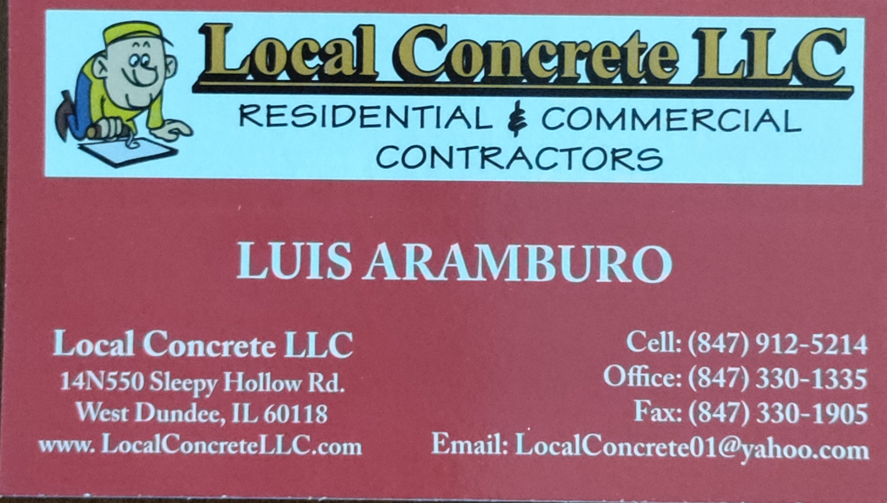 Local Concrete, LLC Logo