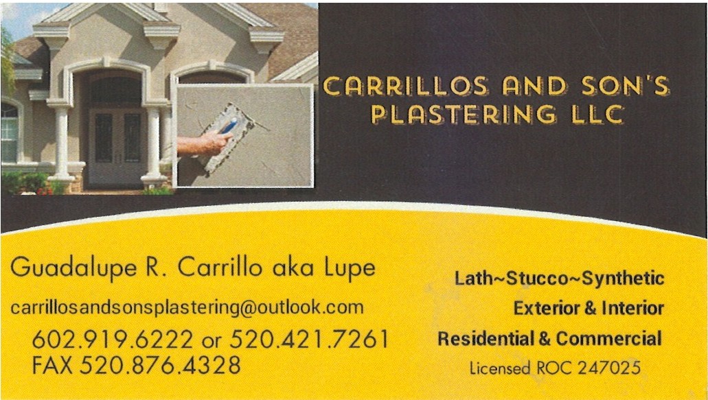 Carrillo's and Son's Plastering, LLC Logo