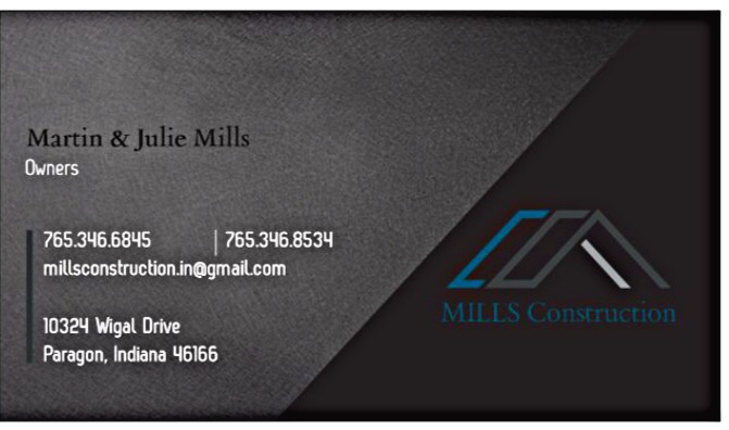 Mills Construction Logo