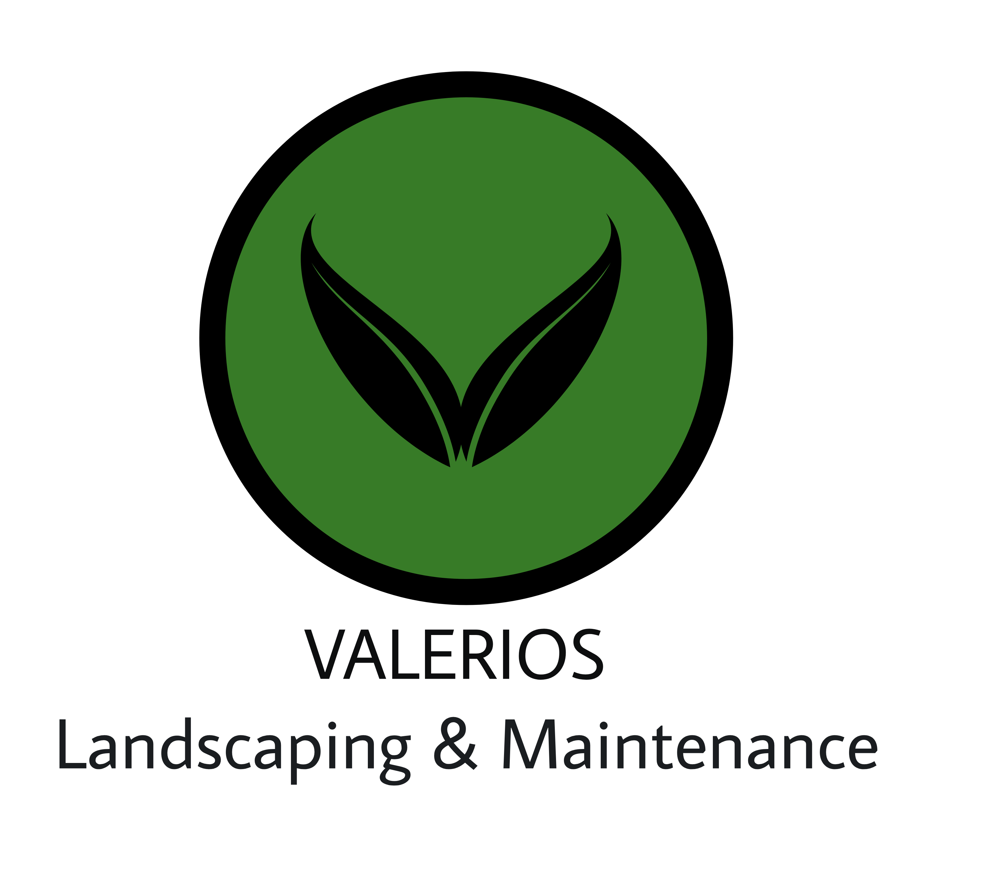 Valerios Landscaping Maintenance Logo