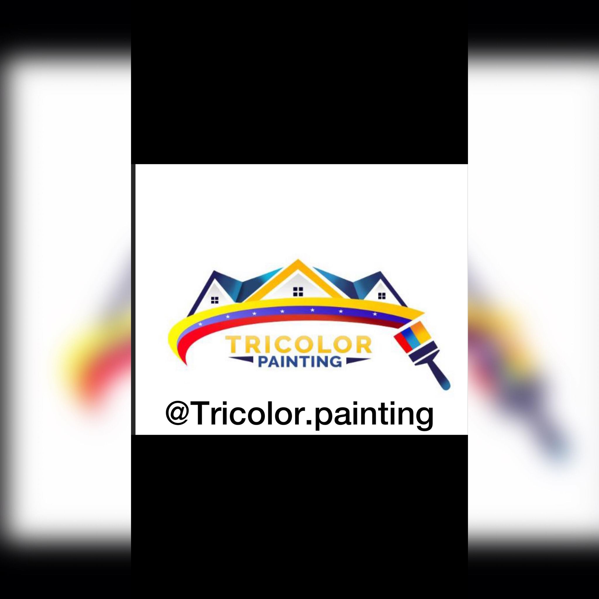 Tricolor Painting Logo