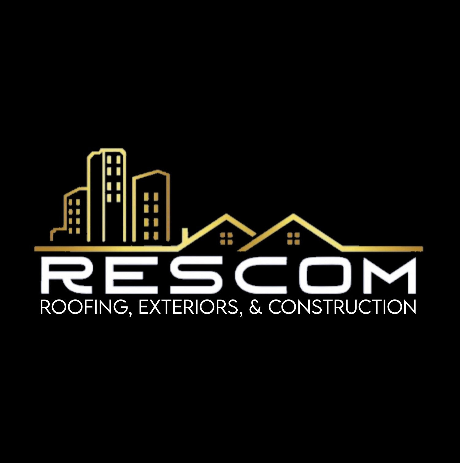 Rescom Roofing & Construction Logo