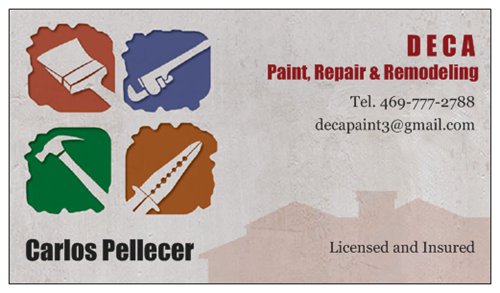 Deca Paint & Repair Logo