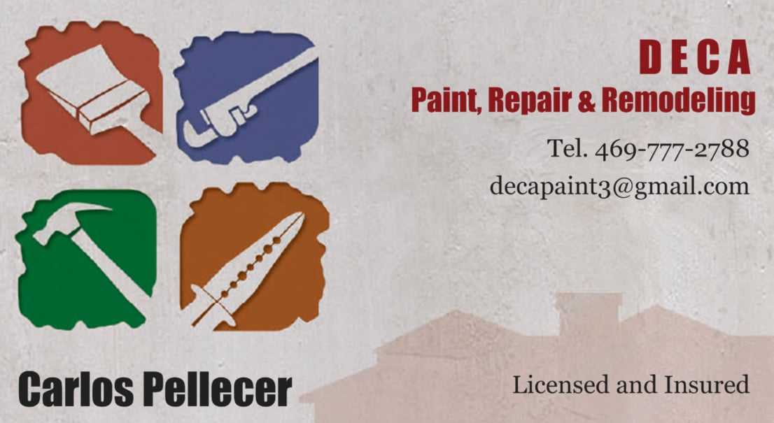 Deca Paint & Repair Logo