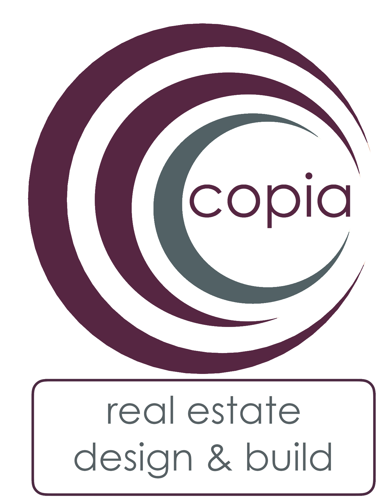 Copia Real Estate Design & Build Logo
