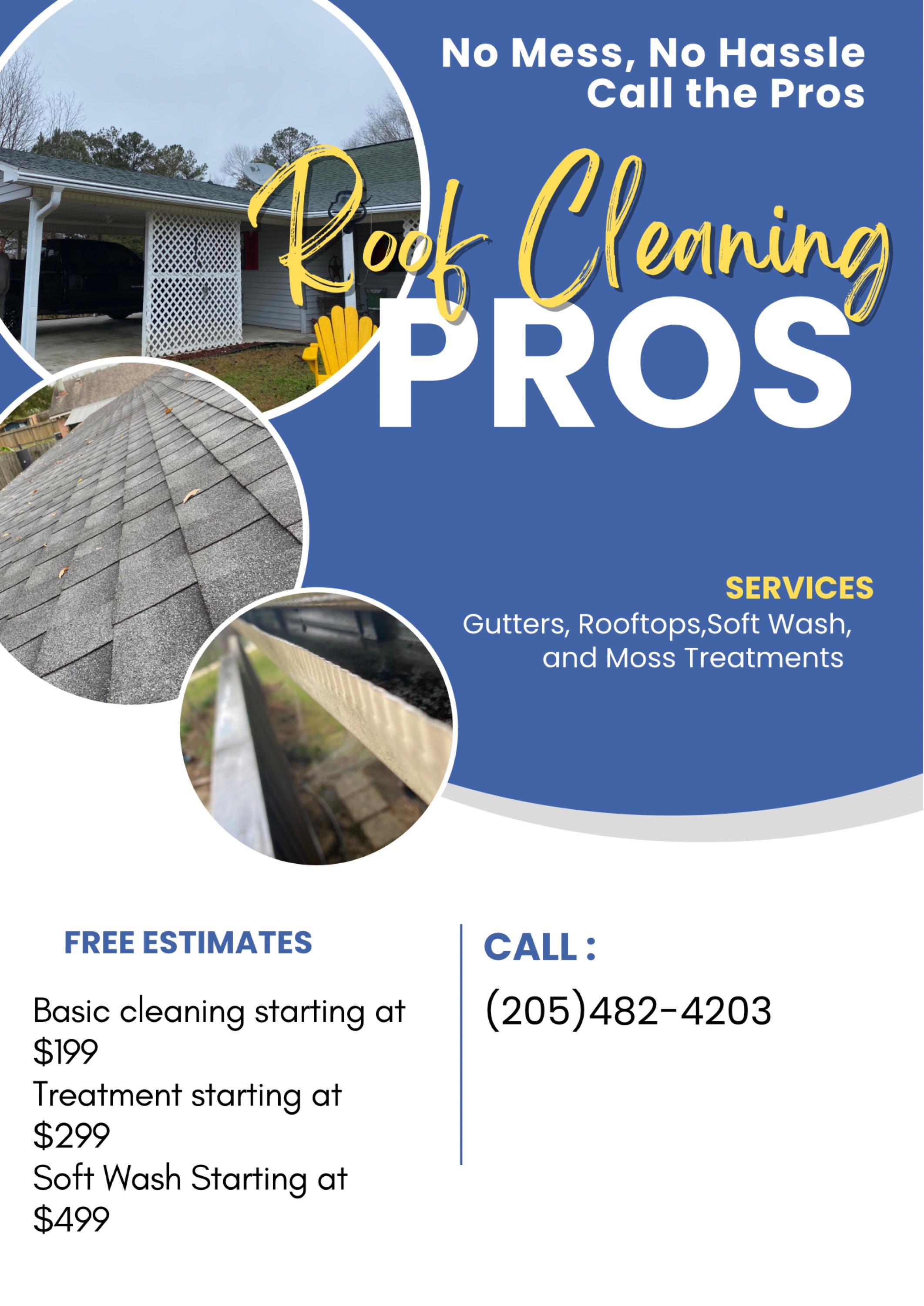 Roof Cleaning Pros Logo