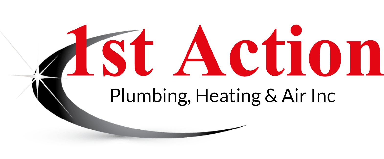 1st Action Plumbing Heating And Air, Inc. Logo