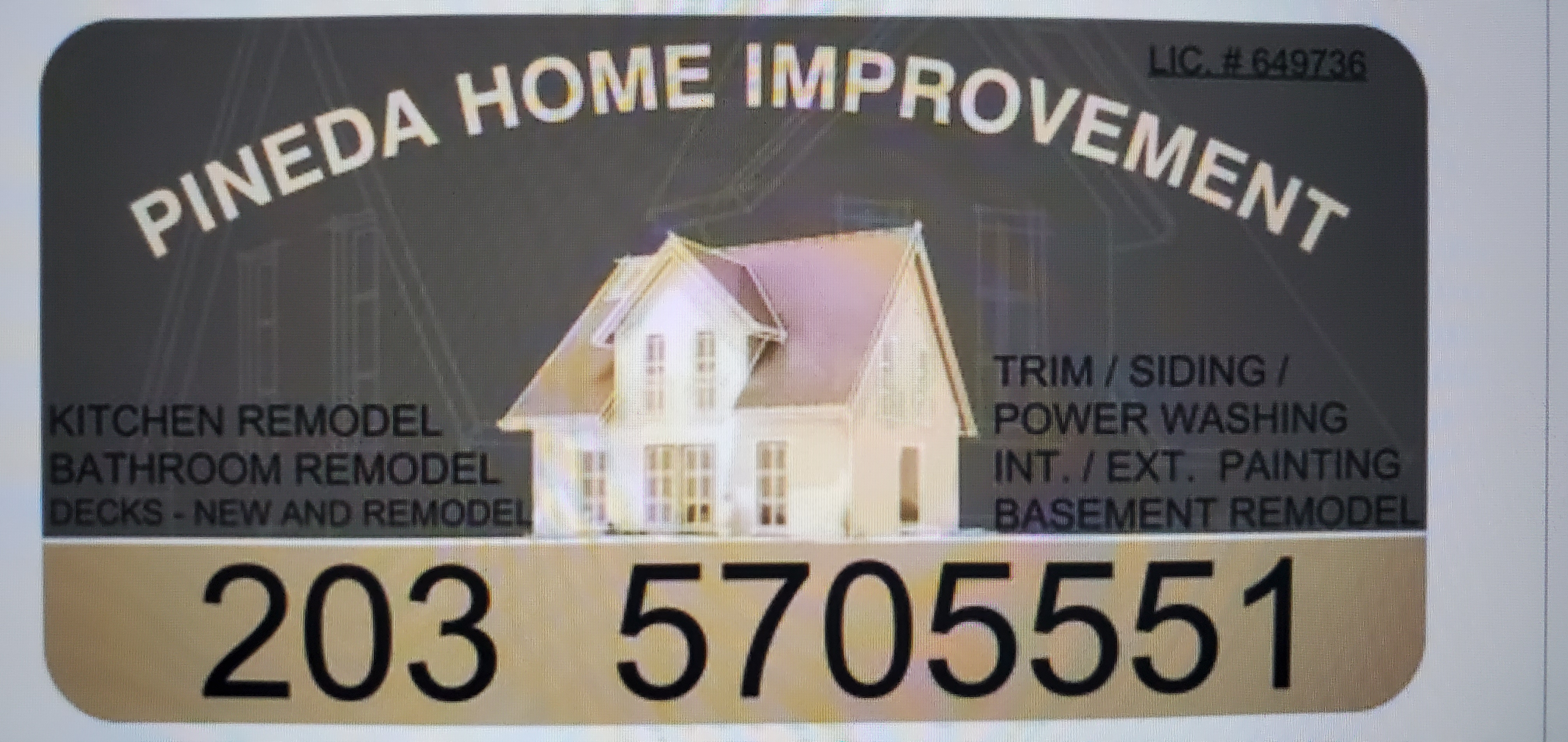 Pineda Home Improvement Logo