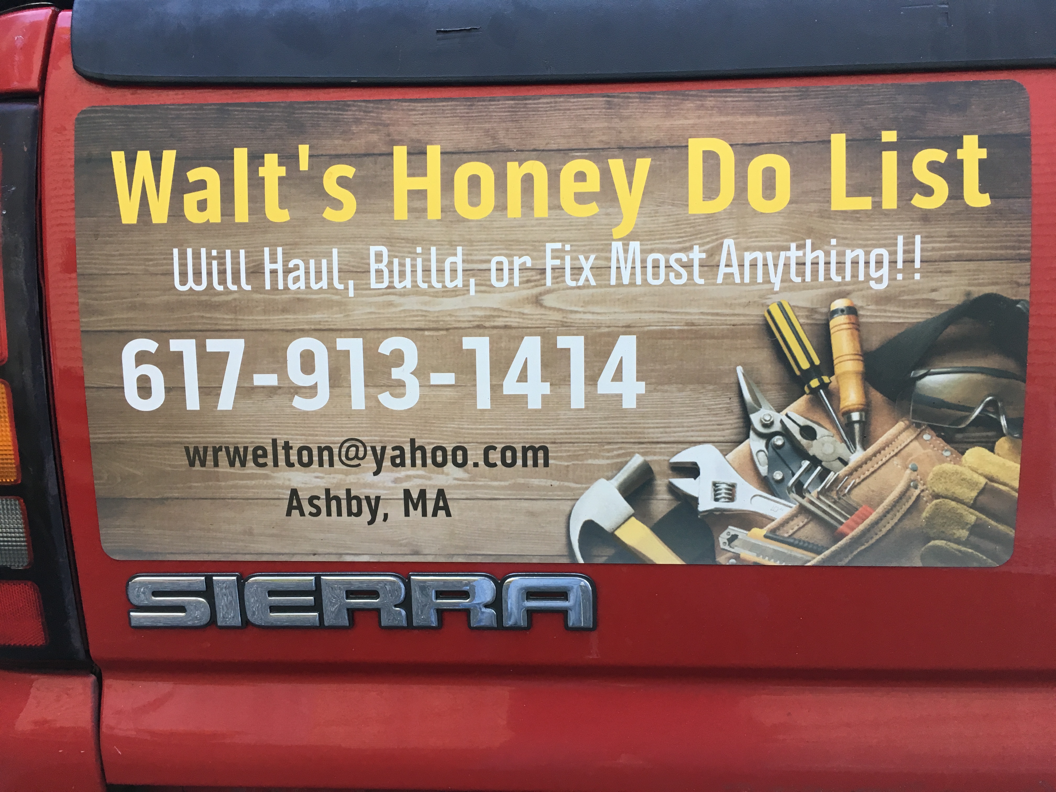 Walt's Honey Do List Logo