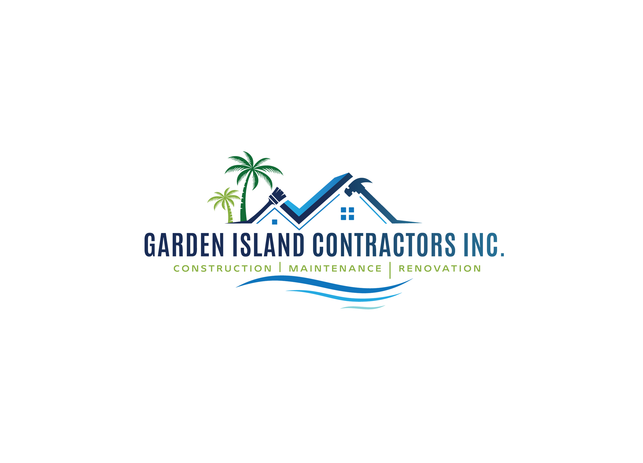 Garden Island Handyman Logo