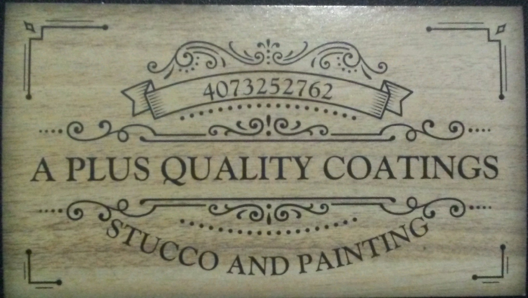 A-Plus Quality Coatings Logo