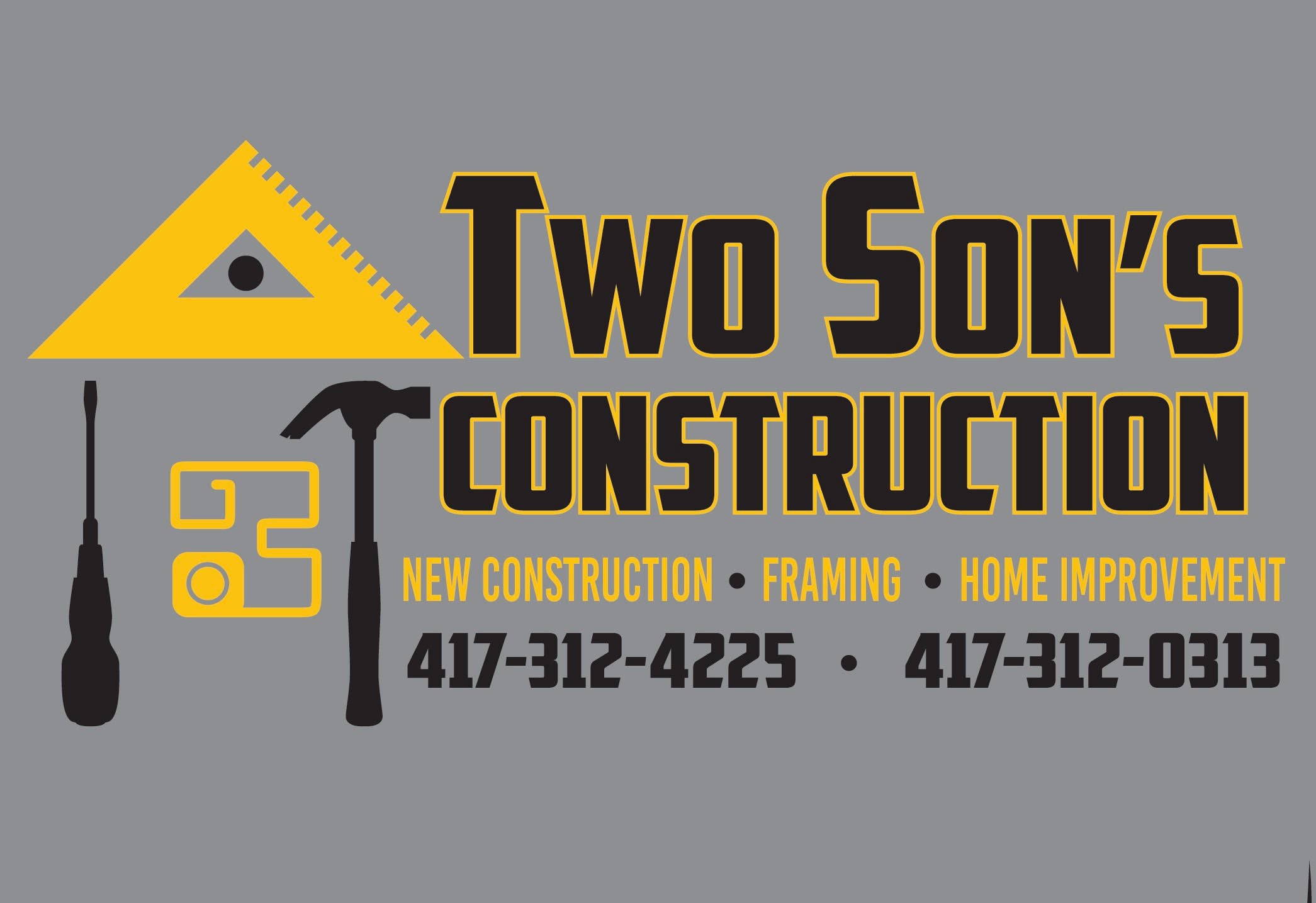 Two Sons Construction Logo