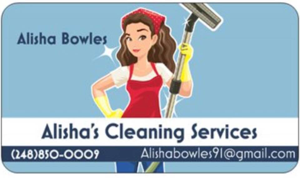 Alisha's Cleaning Service Logo