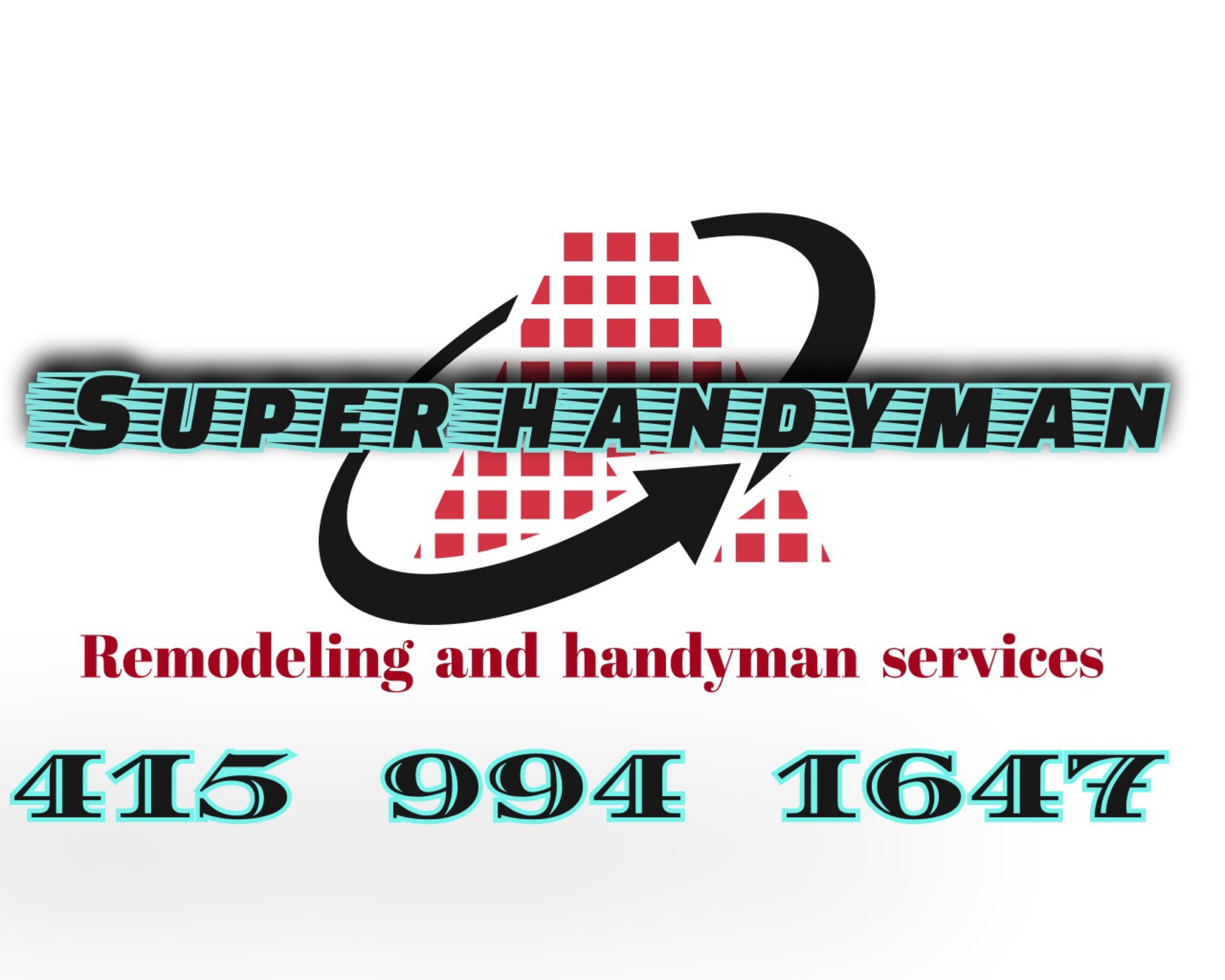 Super Handyman-Unlicensed Contractor Logo