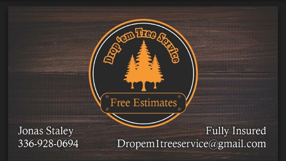 Drop 'Em Tree Service Logo
