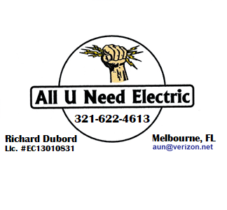 All U Need Electric Logo