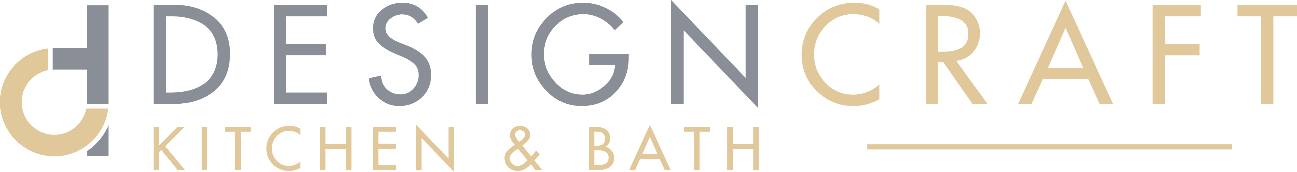 DesignCraft Kitchen & Bath Co. Logo