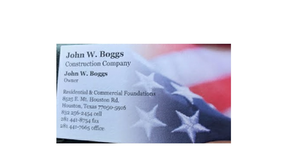 John W. Boggs Const. Co. Logo
